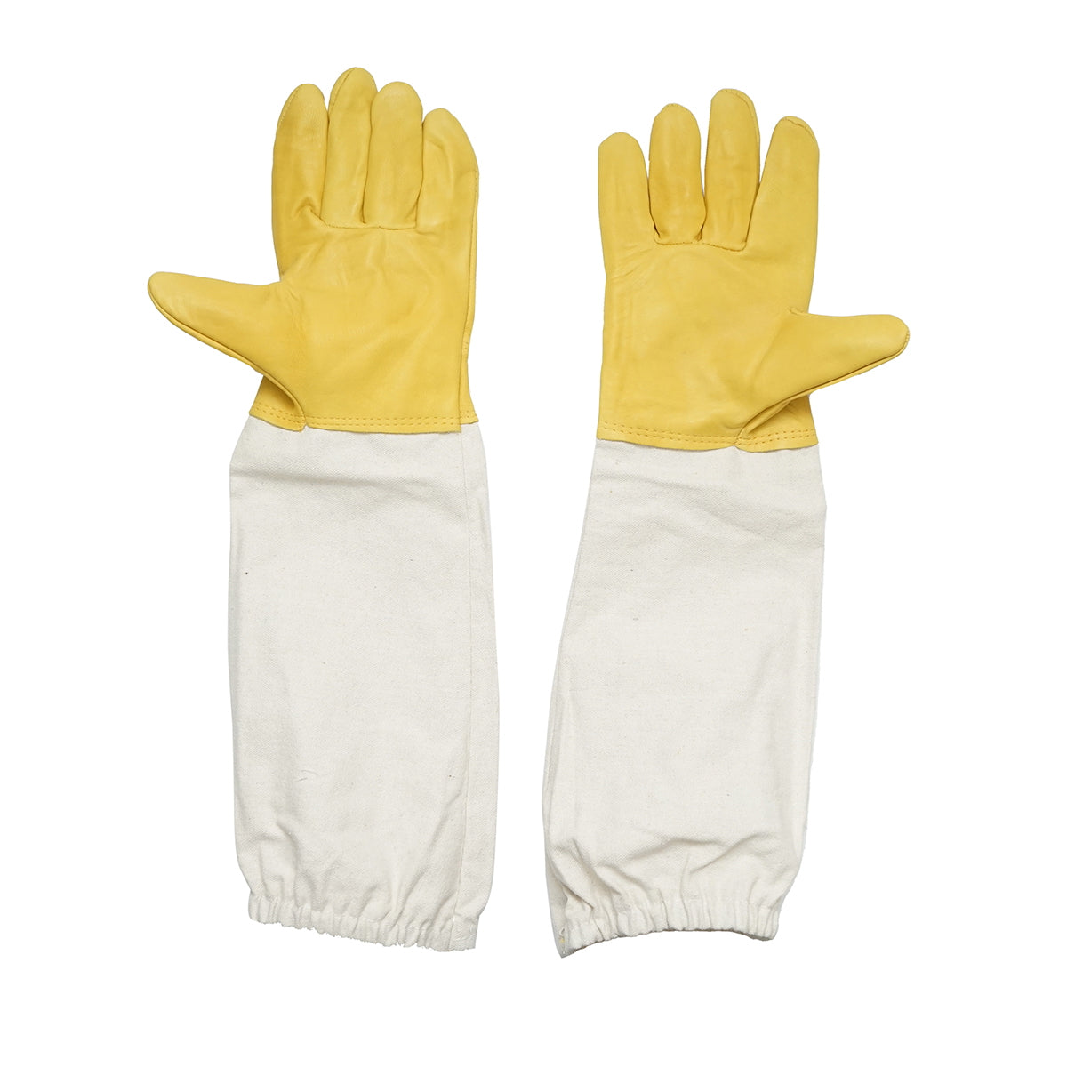 Goat leather beekeeping gloves L